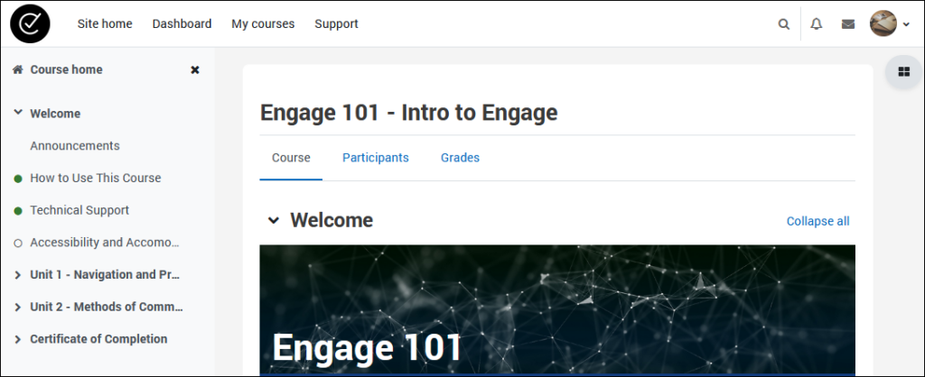 Engage 4.0 Course Index